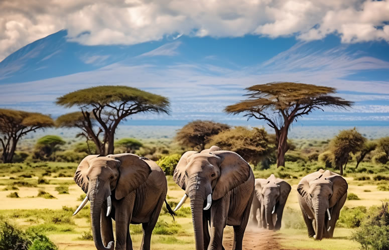 5 Days Amboseli, Tsavo West & Tsavo East Safari