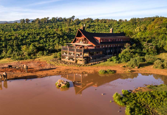 Tree lodge in Aberdare National Park